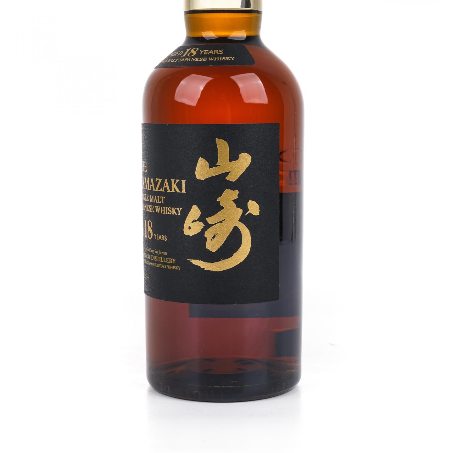 山崎 18年 金字黑标