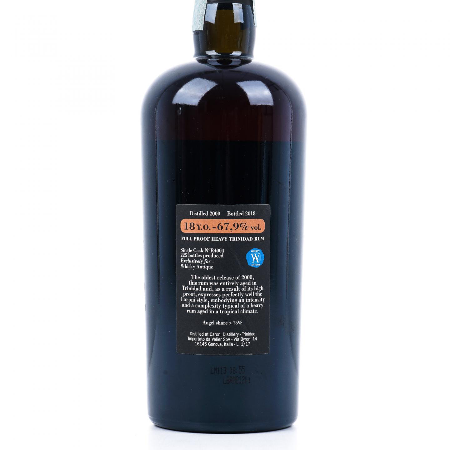Caroni 18年 2000-2018 Full Proof Heavy Trinidad Rum