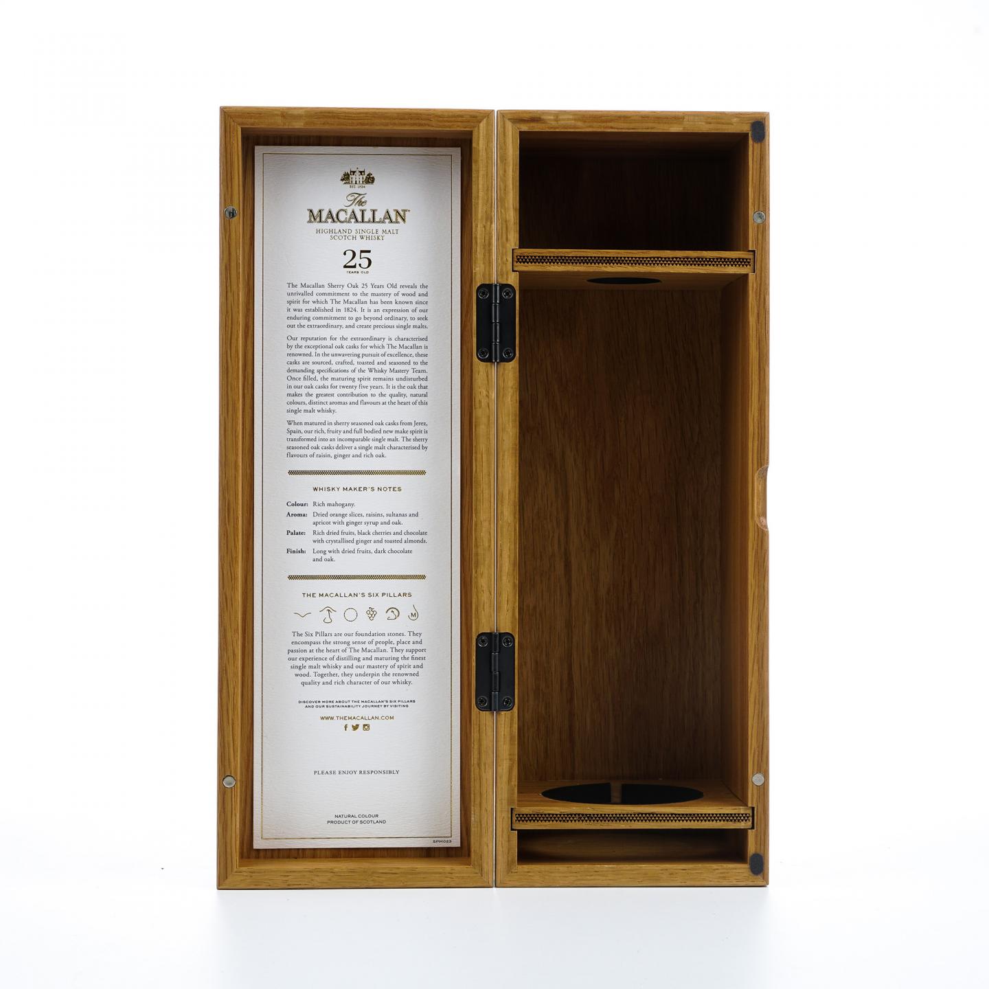 【附X光图】Macallan 麦卡伦 25年 2023 雪莉桶 黑腰带