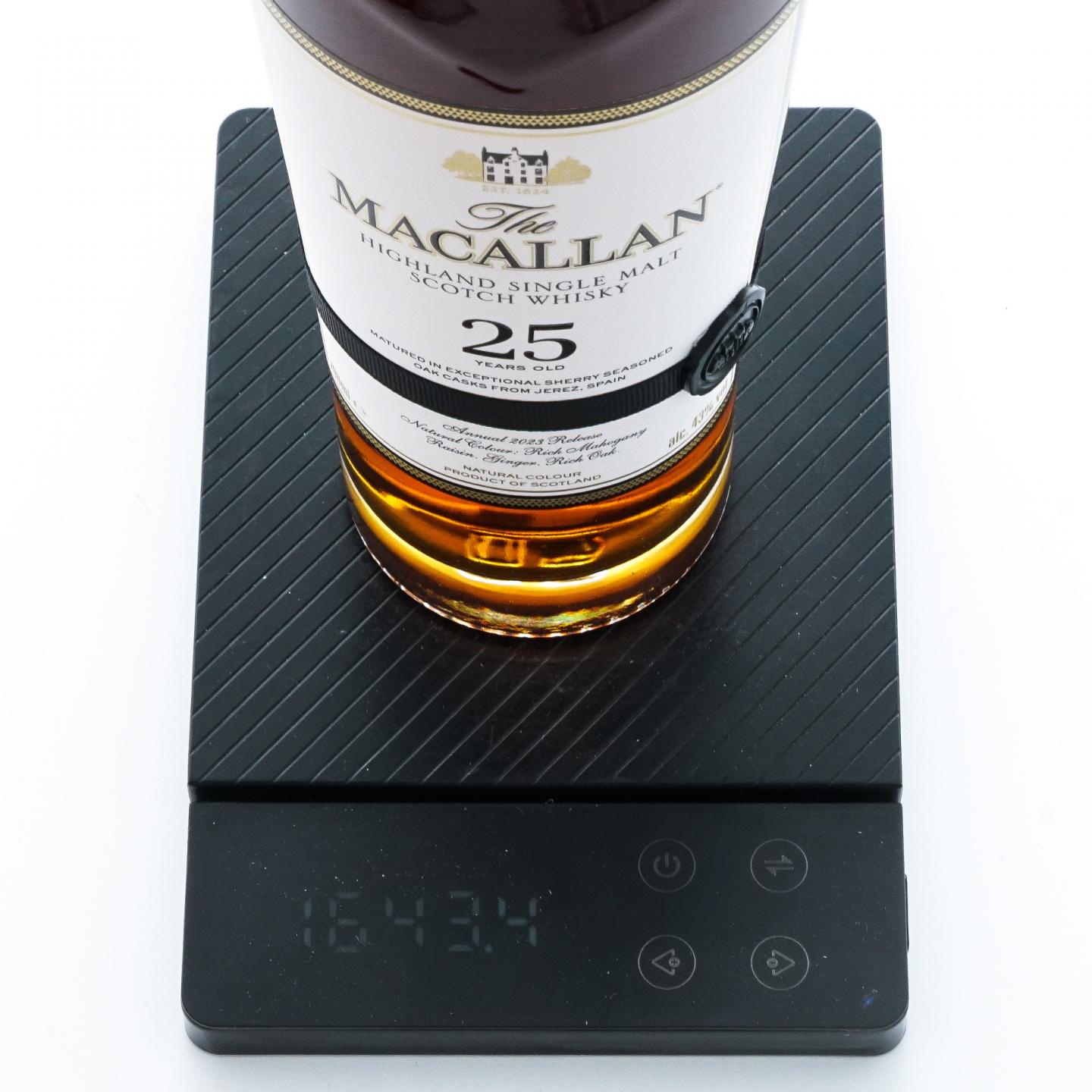 【附X光图】Macallan 麦卡伦 25年 2023 雪莉桶 黑腰带