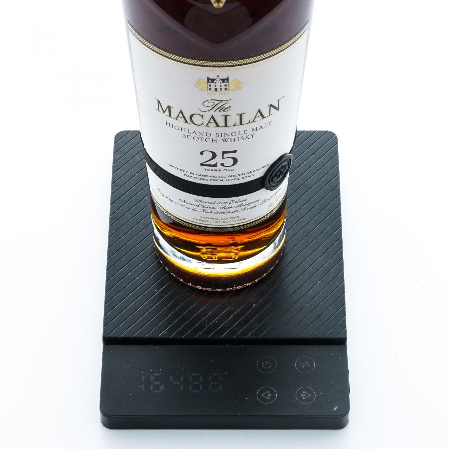 【附X光图】Macallan 麦卡伦 25年 2022 黑腰带 行货