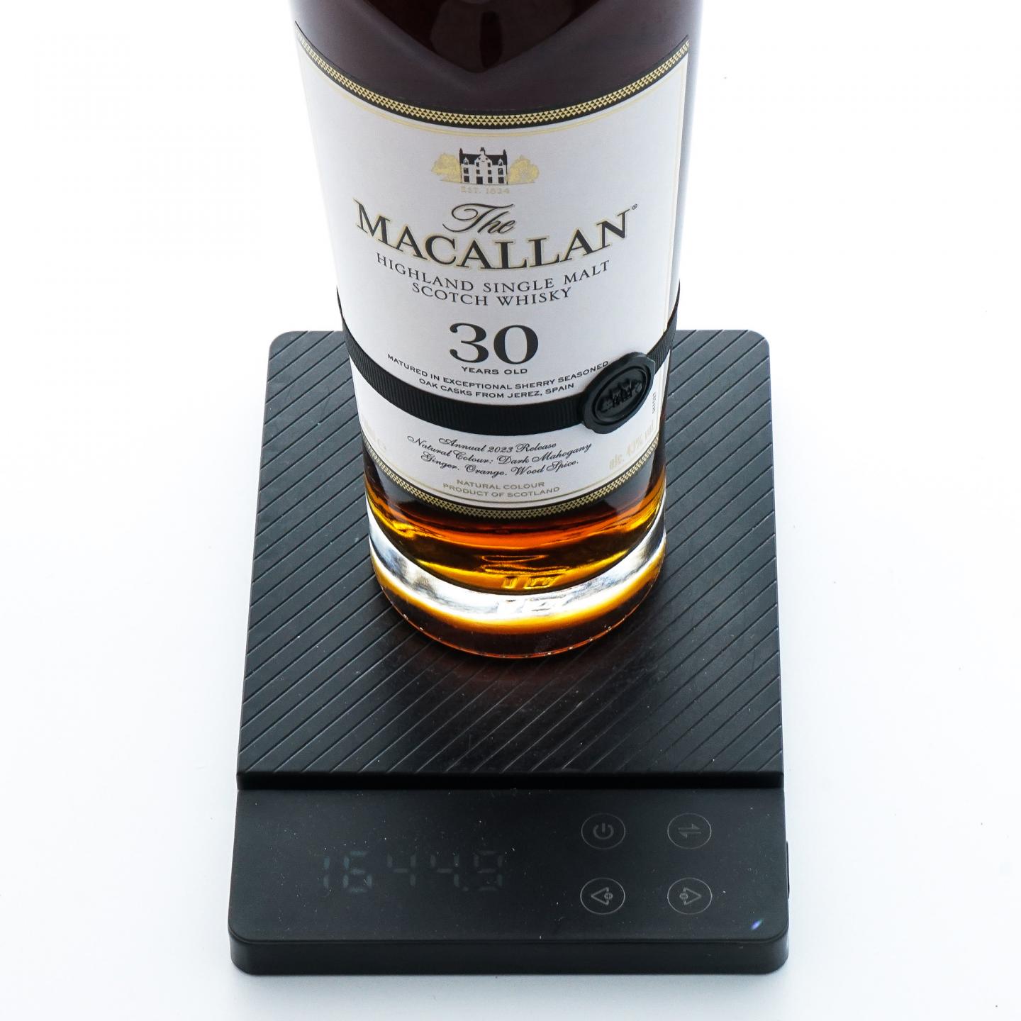 【附X光图】Macallan 麦卡伦 30年 2023 黑腰带 雪莉桶
