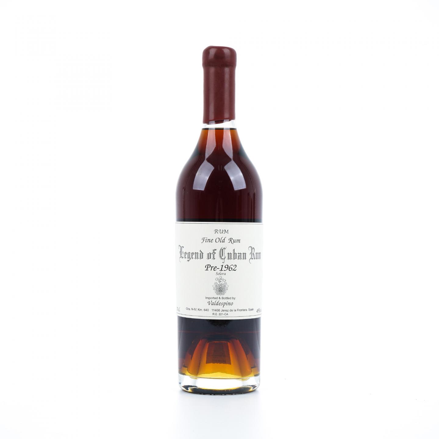 Valdespino Legend of Cuban Rum Pre-1962 朗姆酒