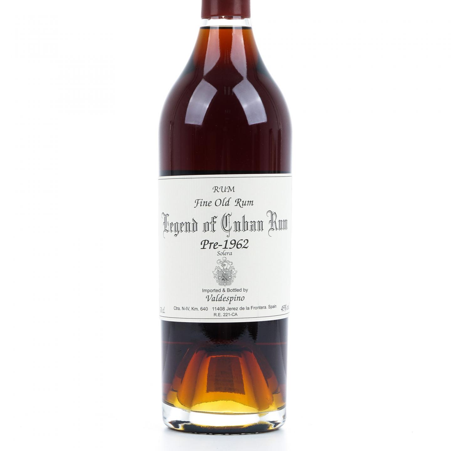 Valdespino Legend of Cuban Rum Pre-1962 朗姆酒 70cl