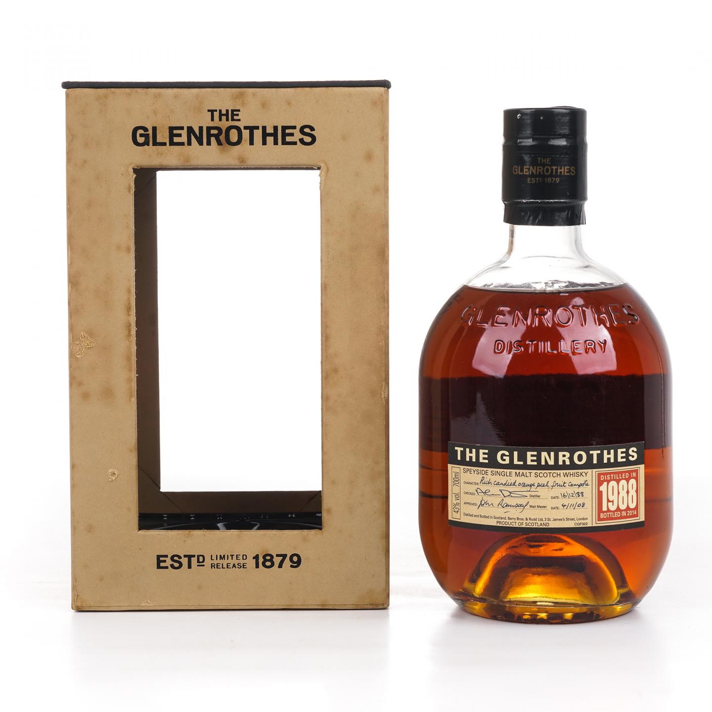 Glenrothes 格兰路思 1988-2014