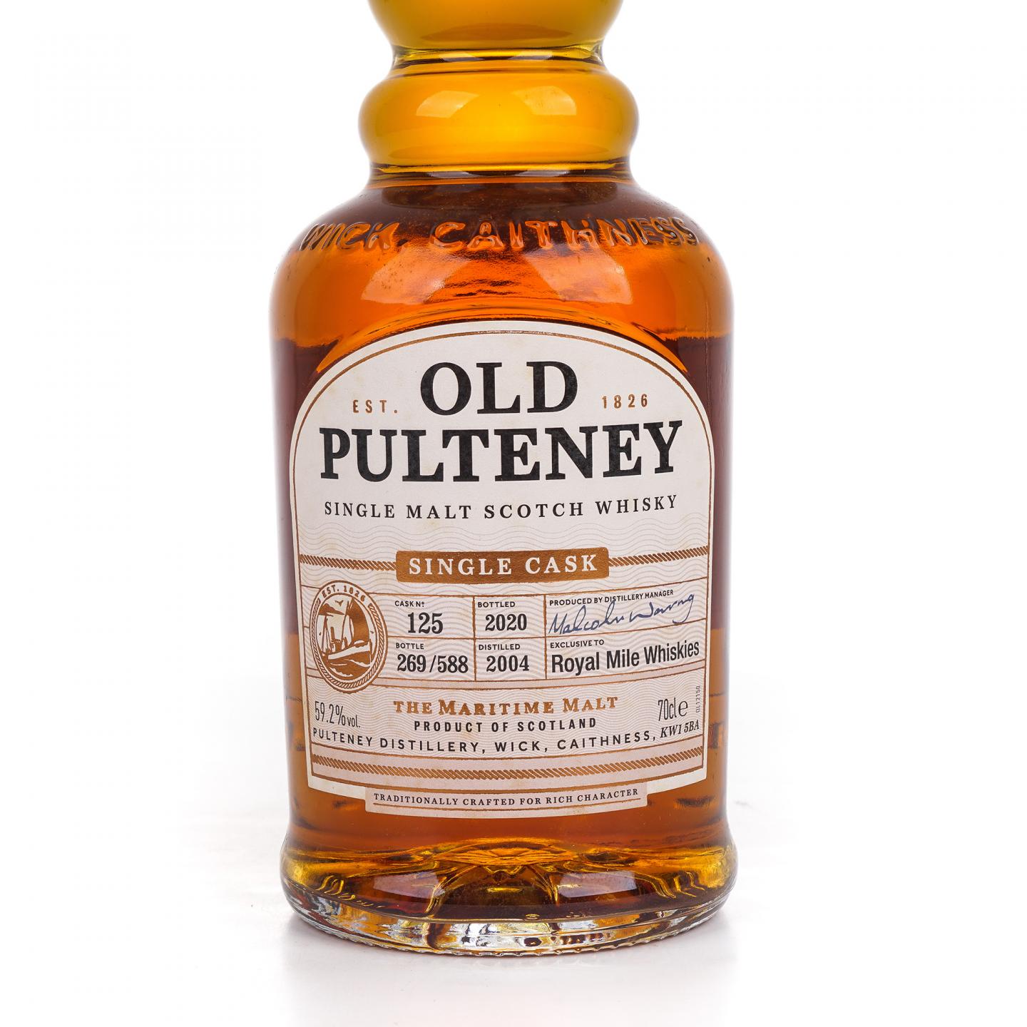 Old Pulteney 老富特尼 2004-2020 单桶#125