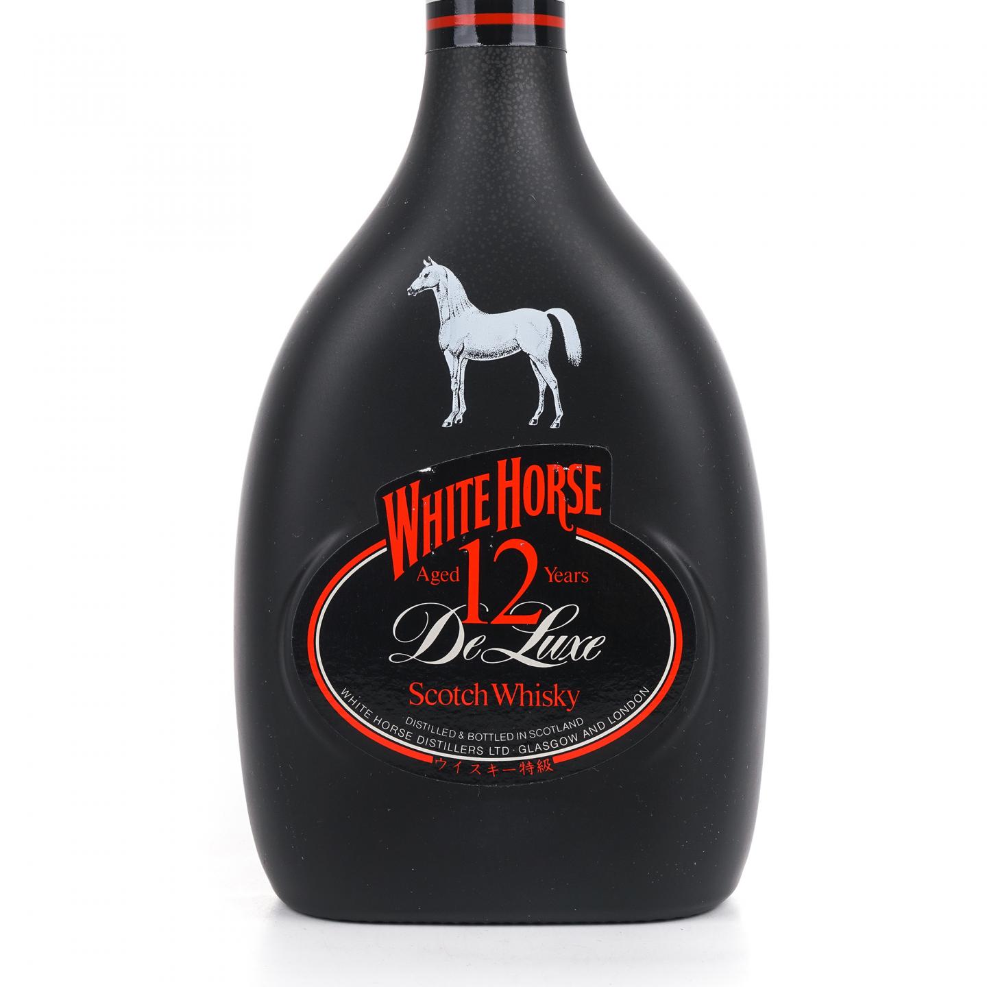 White Horse 白马 12年 1980s 特级 黑瓷瓶 750ML