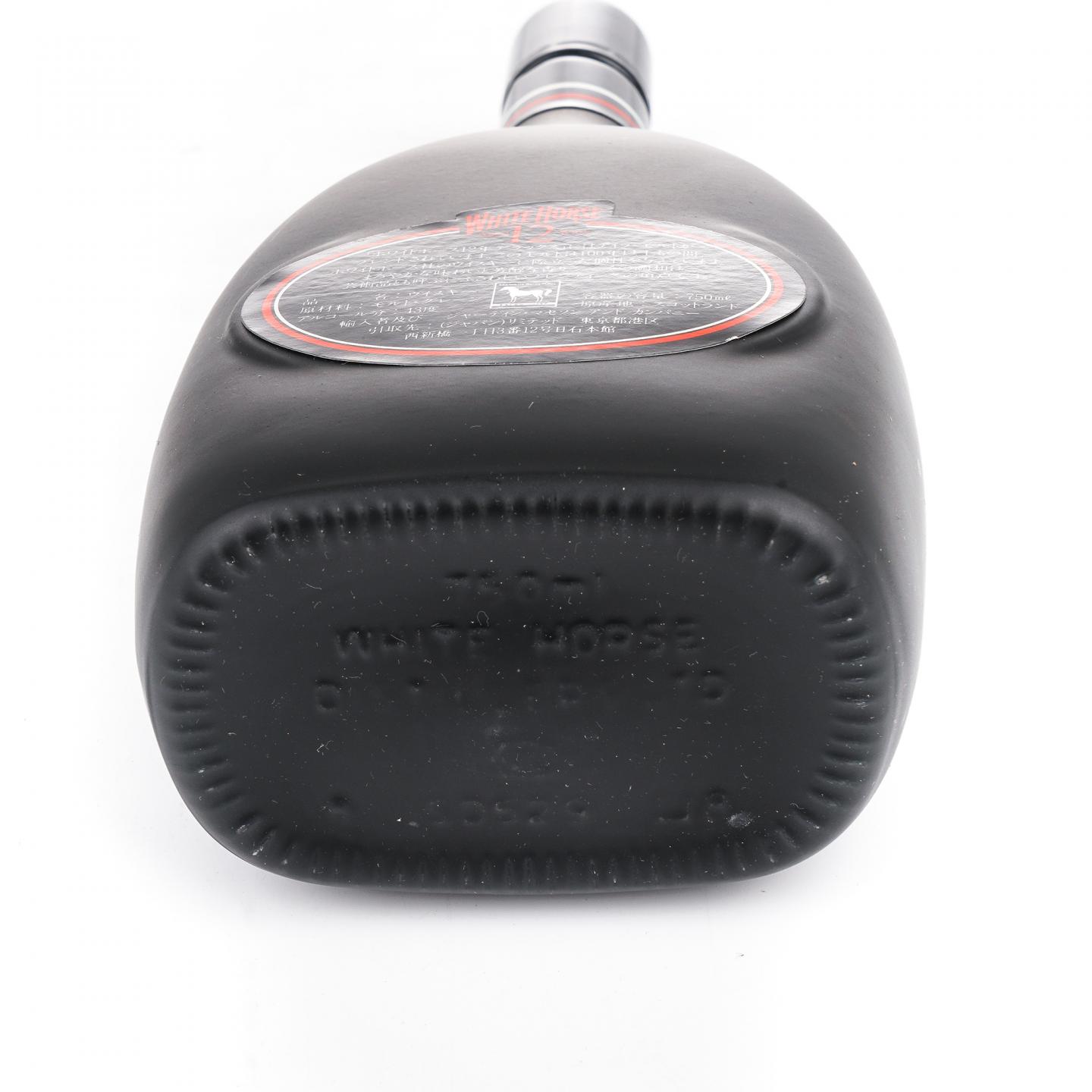 White Horse 白马 12年 1980s 特级 黑瓷瓶 750ML