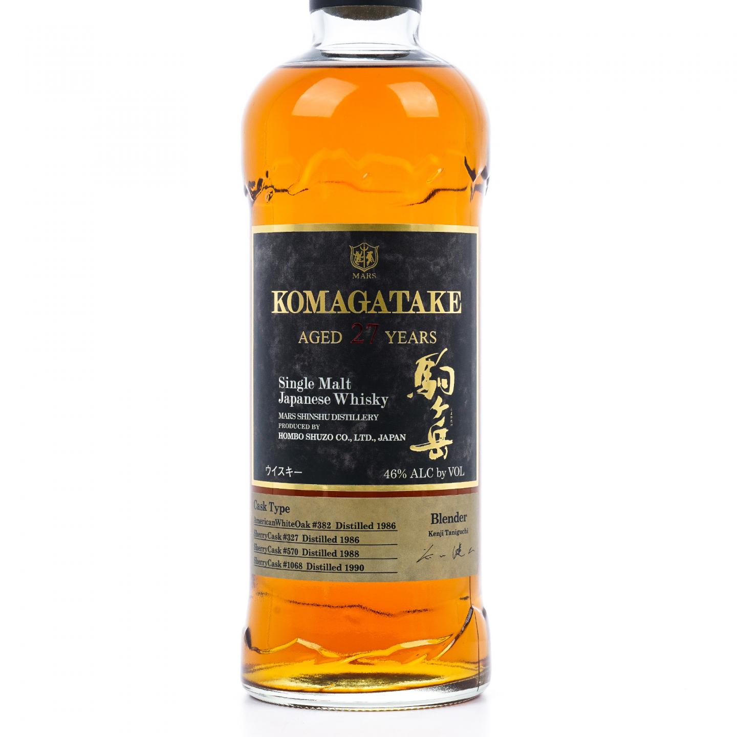 Mars 信州驹之岳 27年 首席酿酒师打造