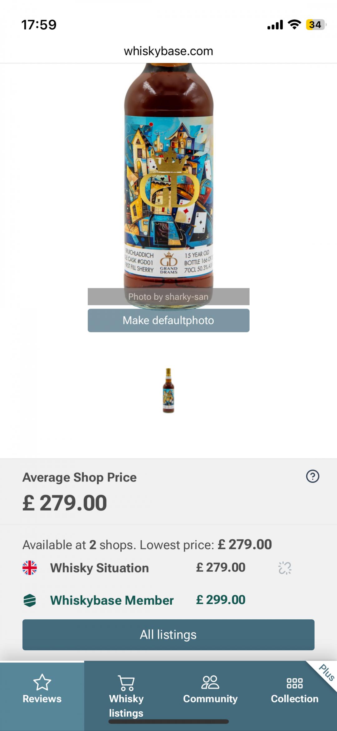 布赫拉迪 15年 初填雪莉桶 GD装瓶 限量280瓶 扑克牌艺术标 给黝黑的酒色 增添一些艺术气息 非常稀少 值得收藏与品鉴