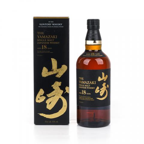 山崎 18年 金字黑标