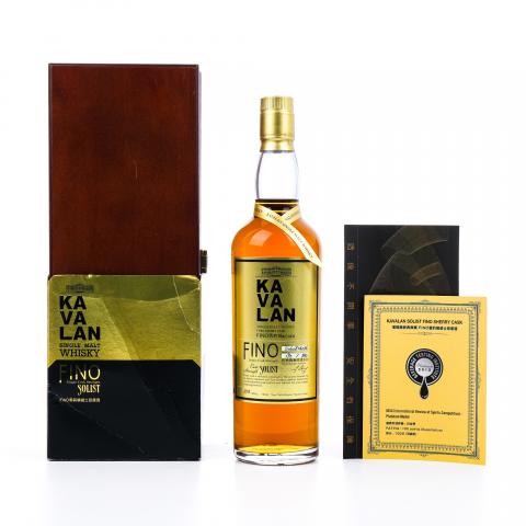 Kavalan 噶玛兰 2006-2014 经典独奏 雪莉桶 S060814036 桶强