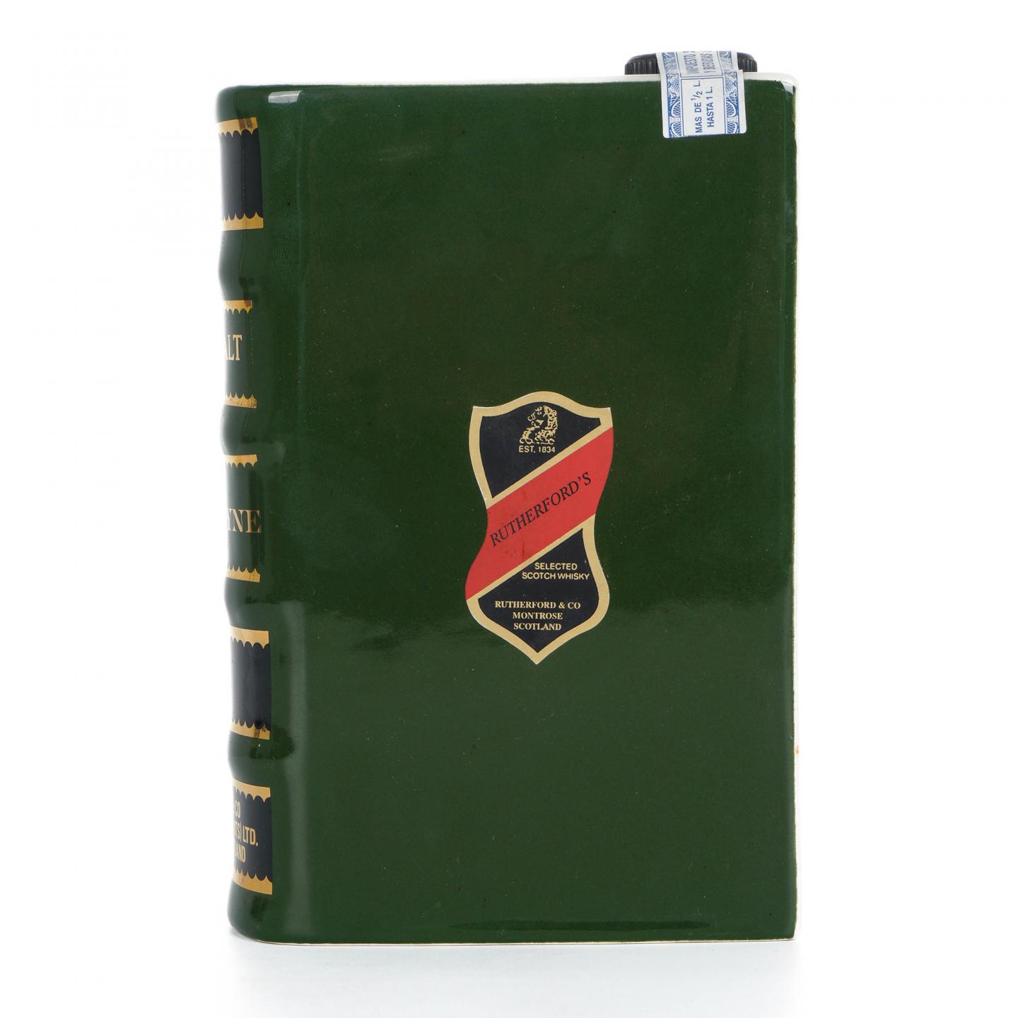 Glengoyne 格兰哥尼 绿陶瓷书 Rutherford & Co