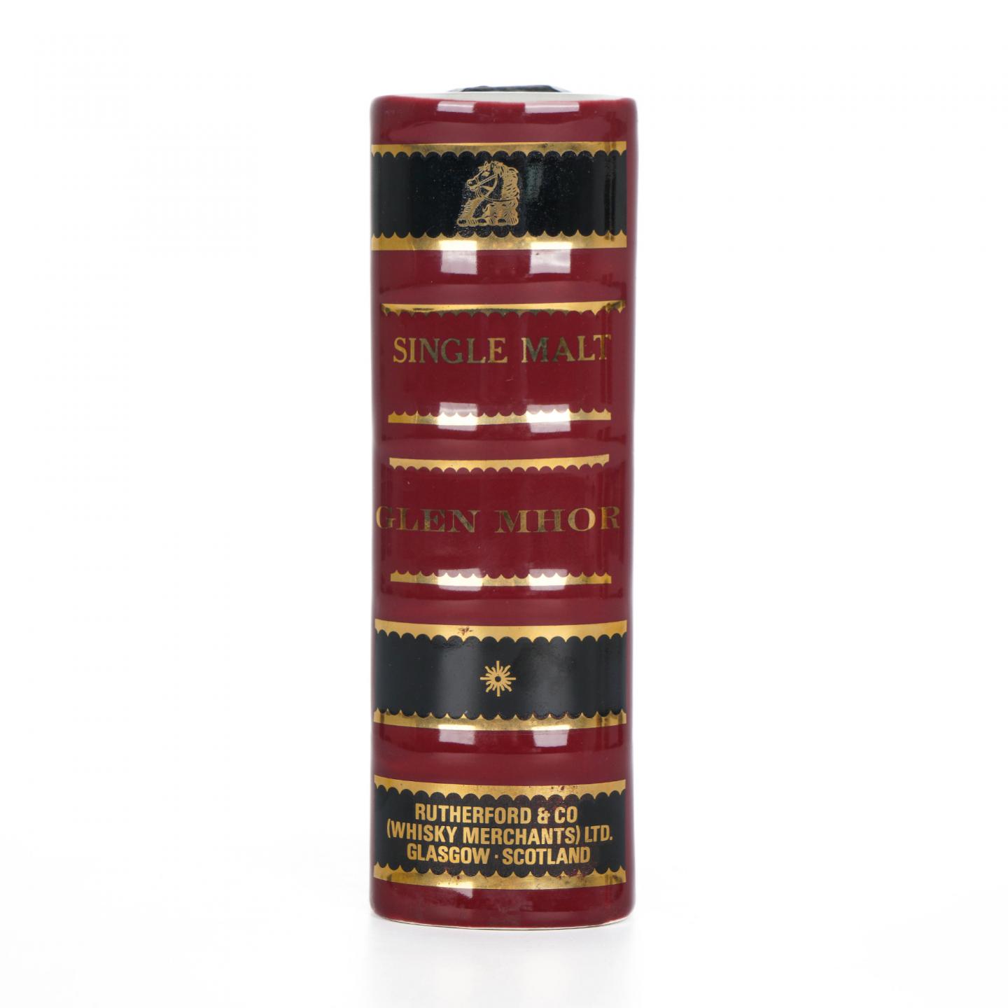 Glenmhor 格兰莫尔 红陶瓷书 Rutherford & Co