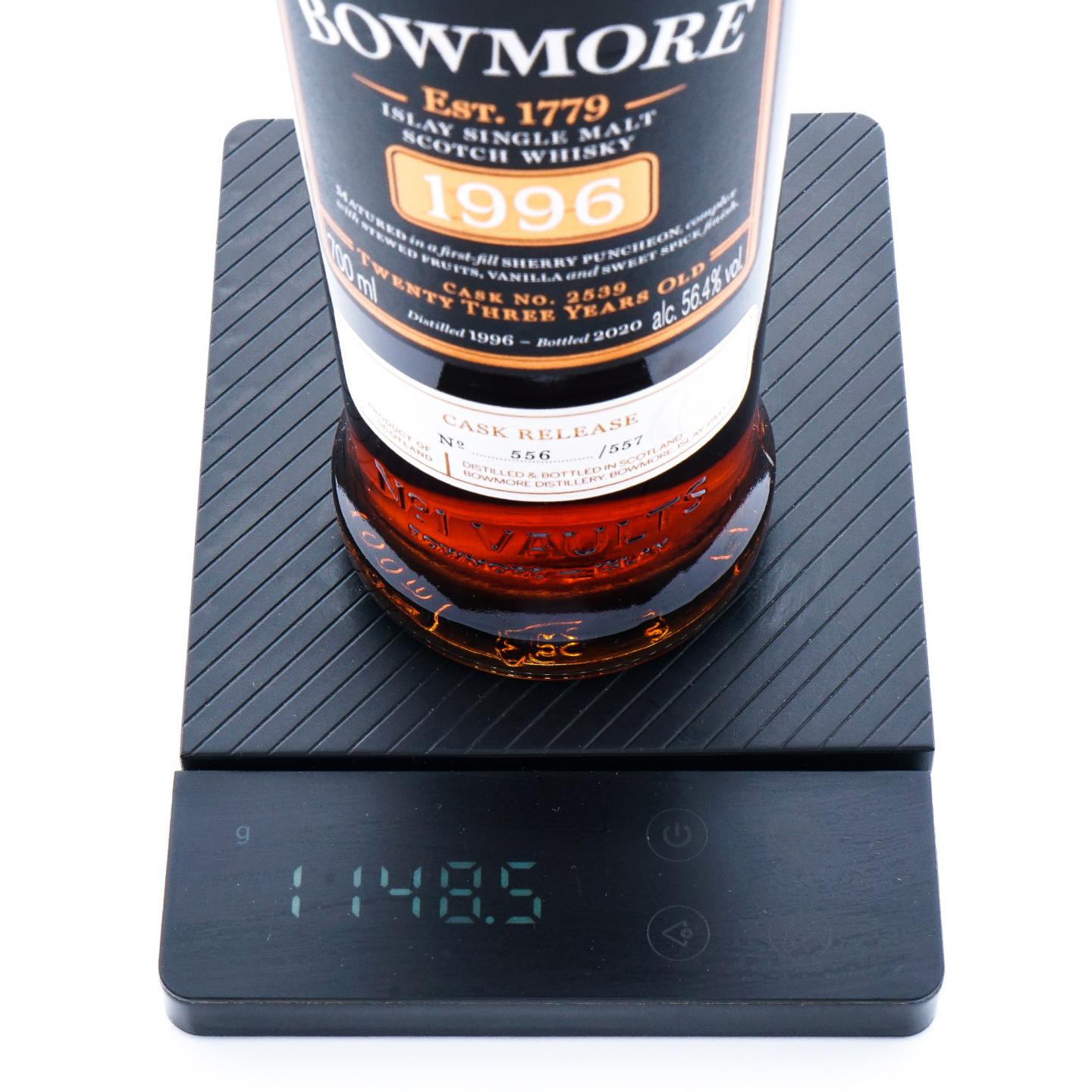 Bowmore 波摩 23年 1996-2020 初填雪莉桶#2539