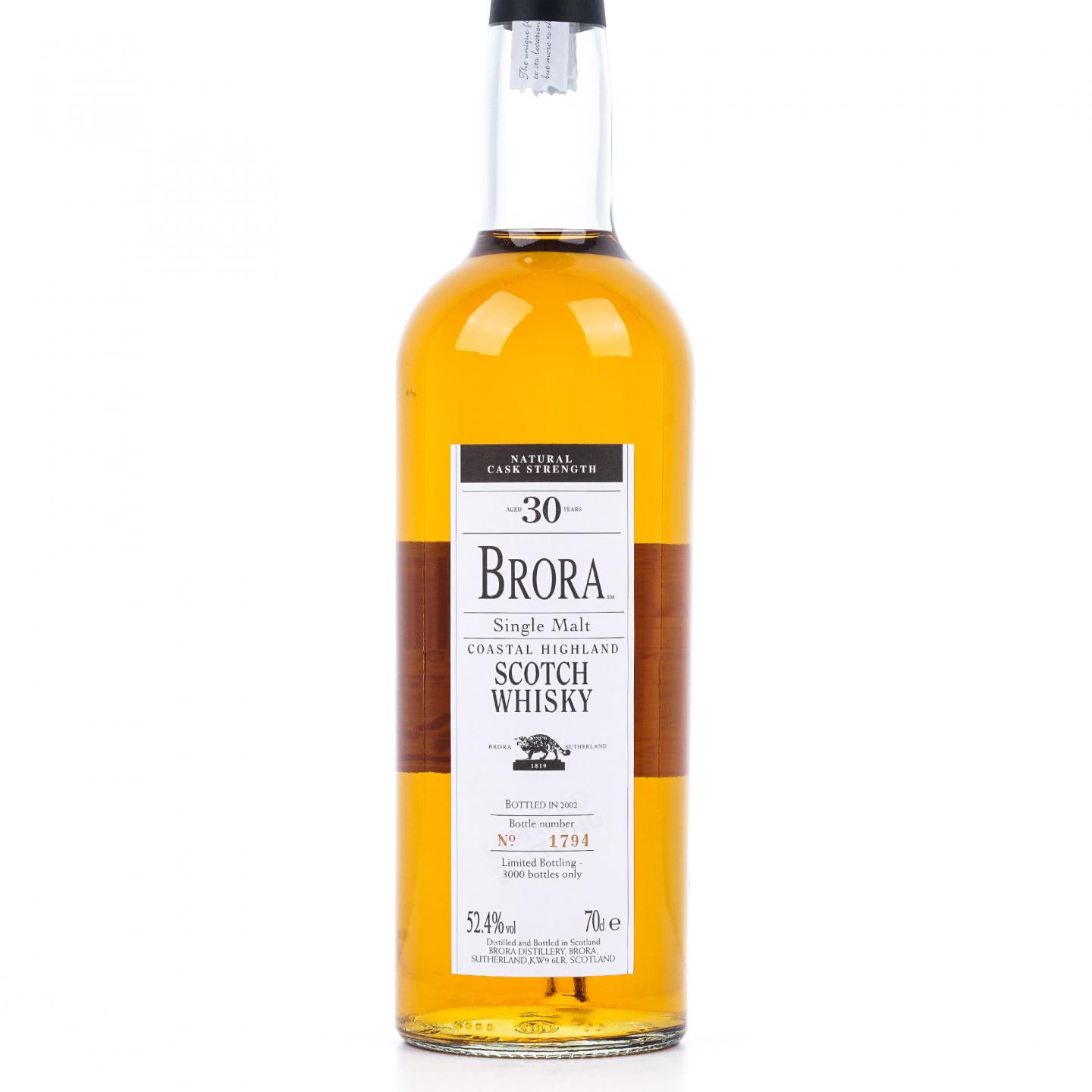 Brora 布朗拉 30年 SR 2002 首版 MMA金牌