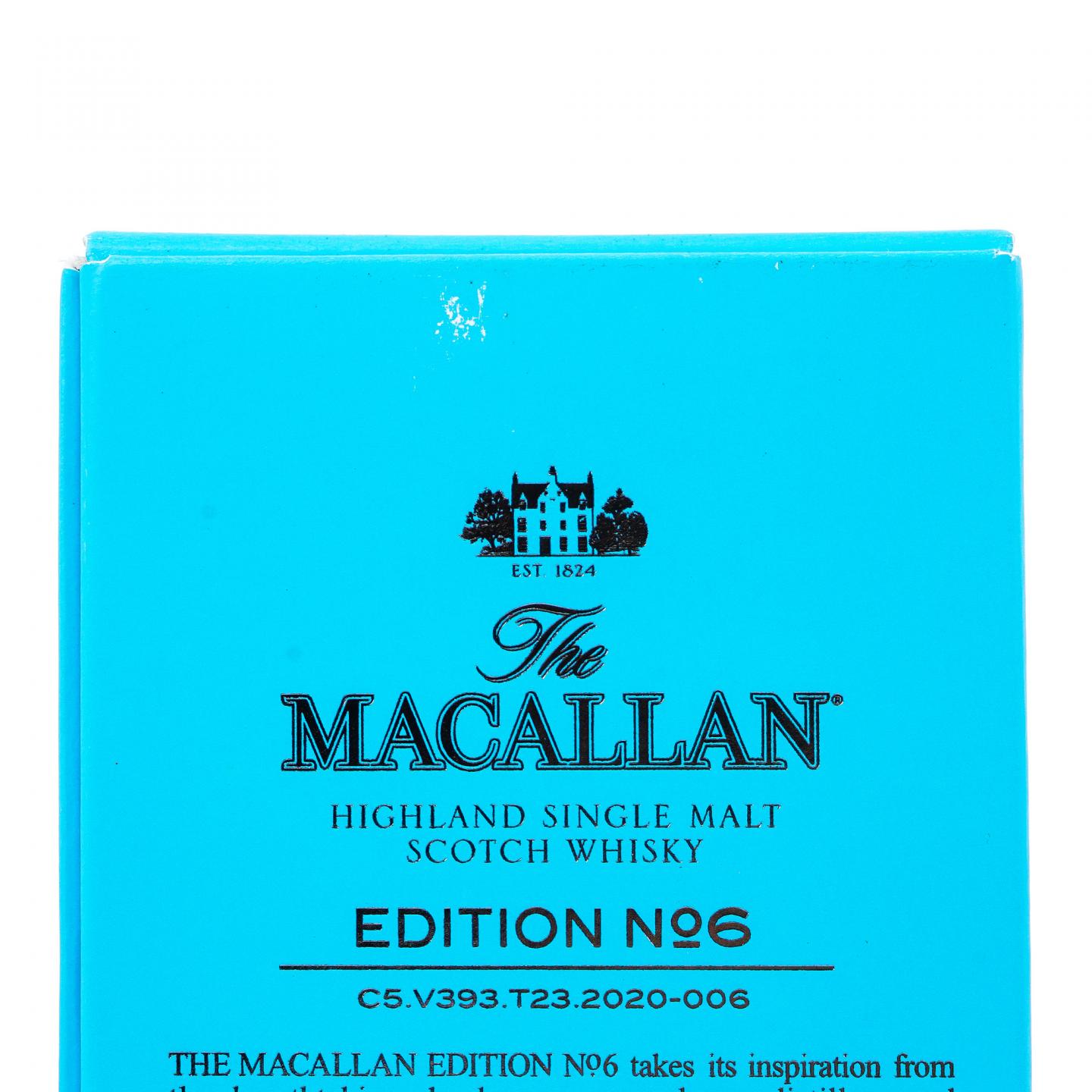 Macallan 麦卡伦 2020 Edition No.6