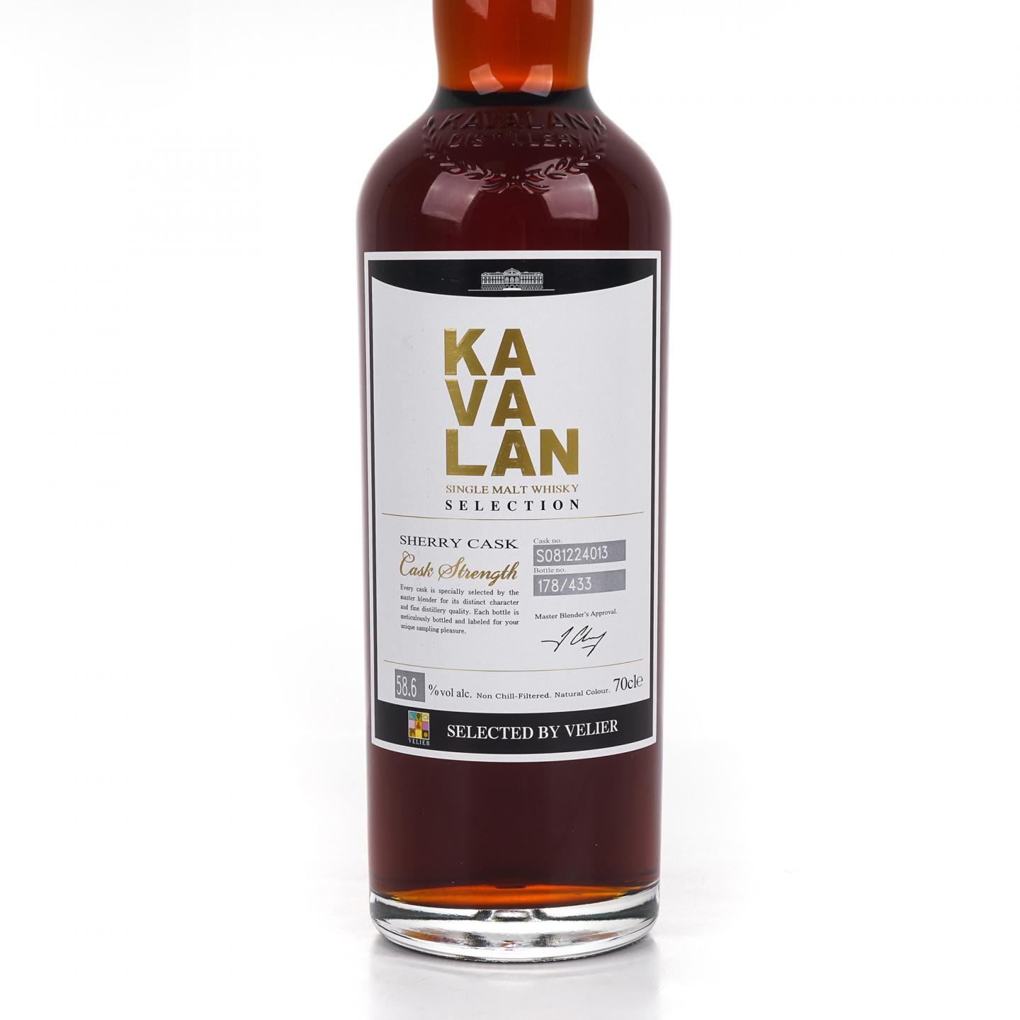 Kavalan 噶玛兰 2019 雪莉桶#S081224013 Velier选桶 桶强