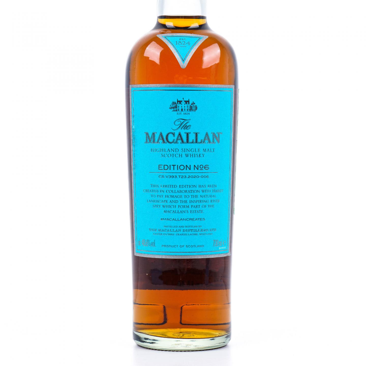 Macallan 麦卡伦 2020 Edition No.6 700ML