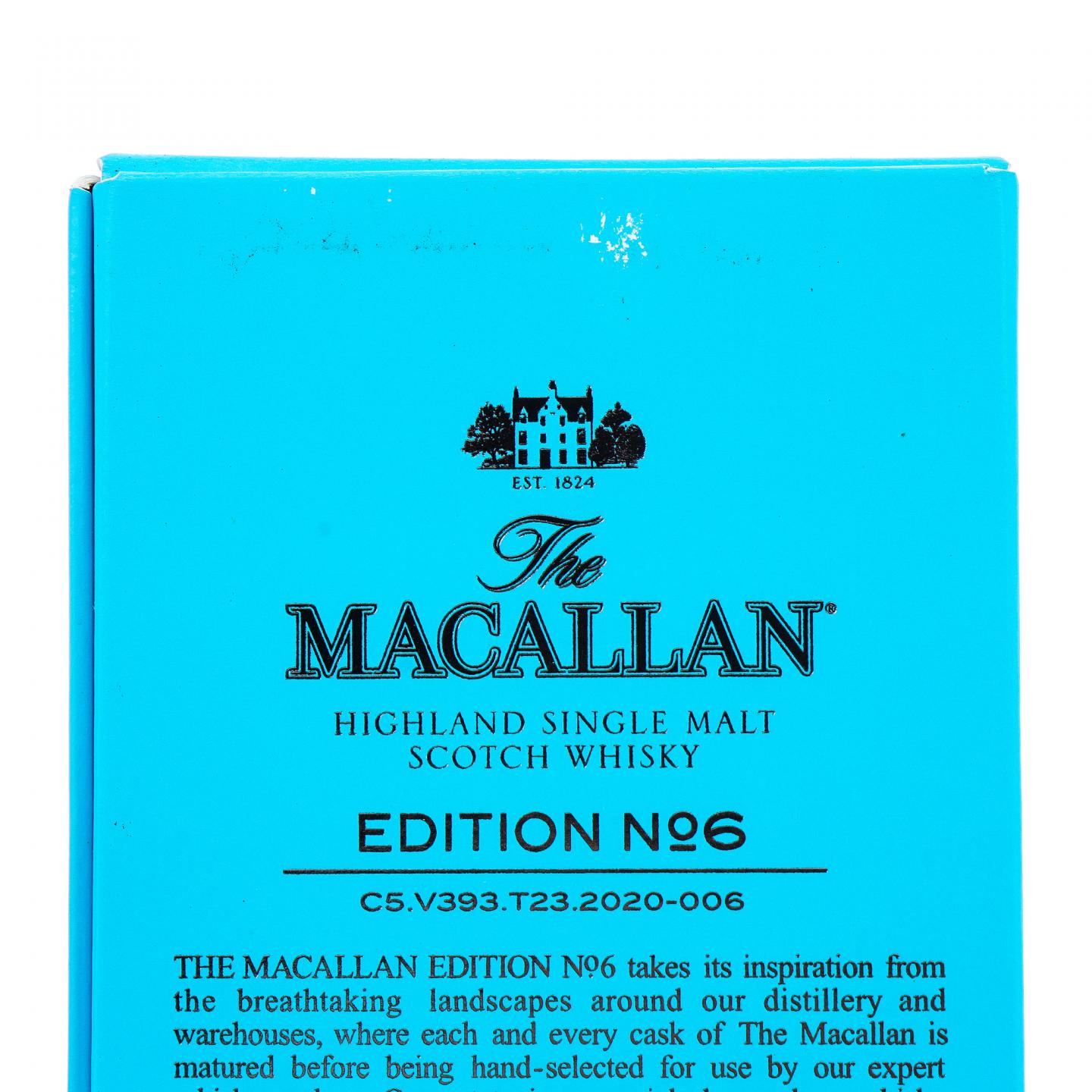 Macallan 麦卡伦 2020 Edition No.6 700ML