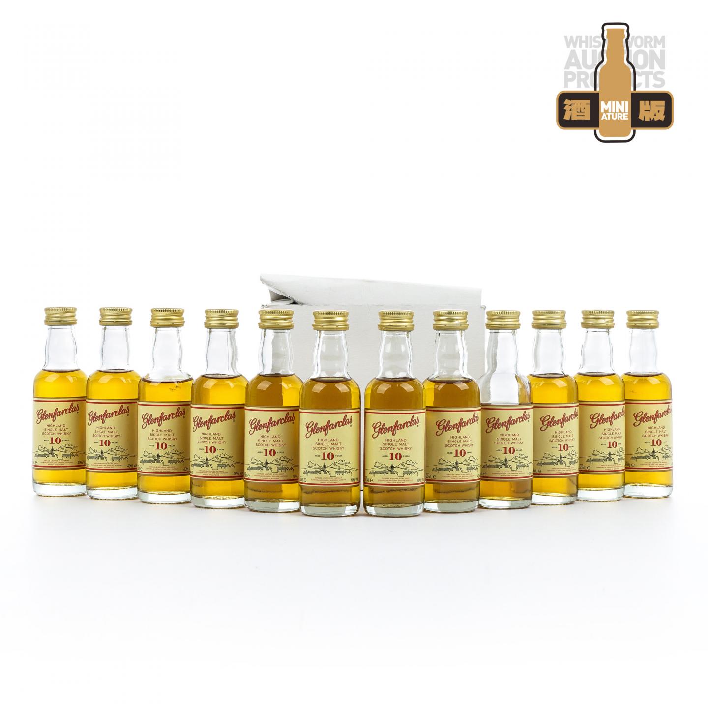 【酒版】Glenfarclas 格兰花格 10年 50ml x12瓶组
