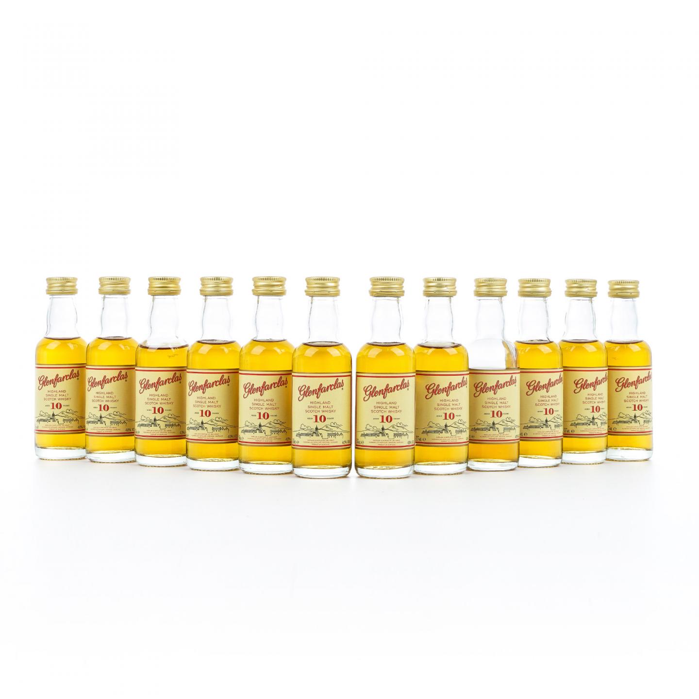 【酒版】Glenfarclas 格兰花格 10年 50ml x12瓶组