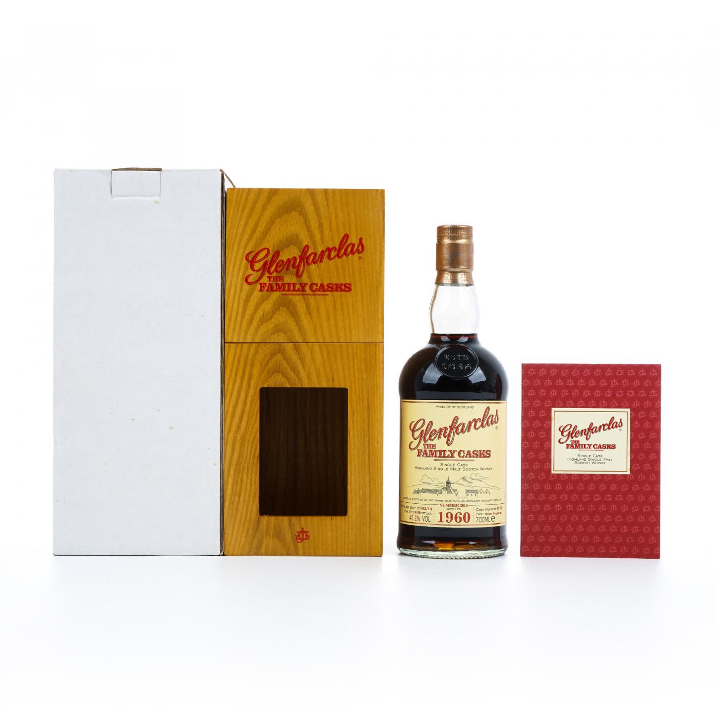 Glenfarclas 格兰花格 1960-2014 家族桶 雪莉桶#1775