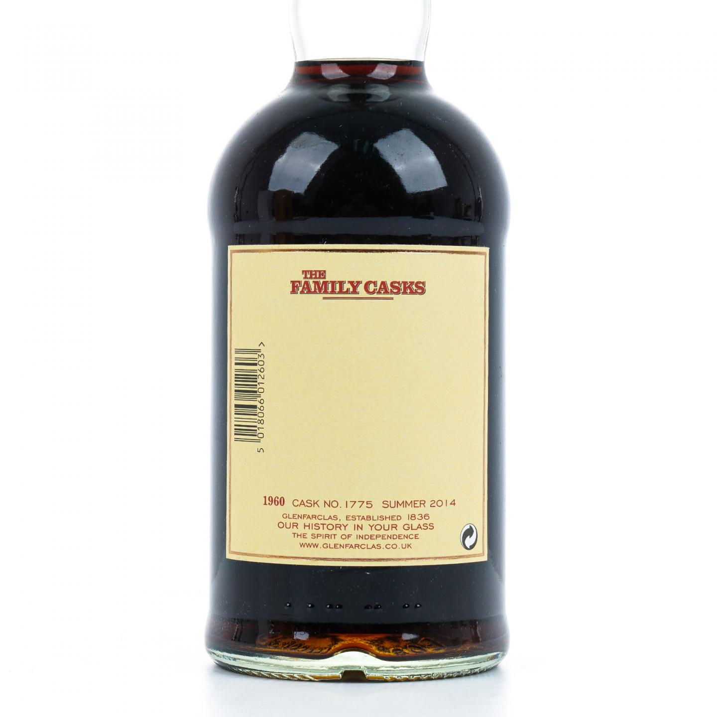 Glenfarclas 格兰花格 1960-2014 家族桶 雪莉桶#1775