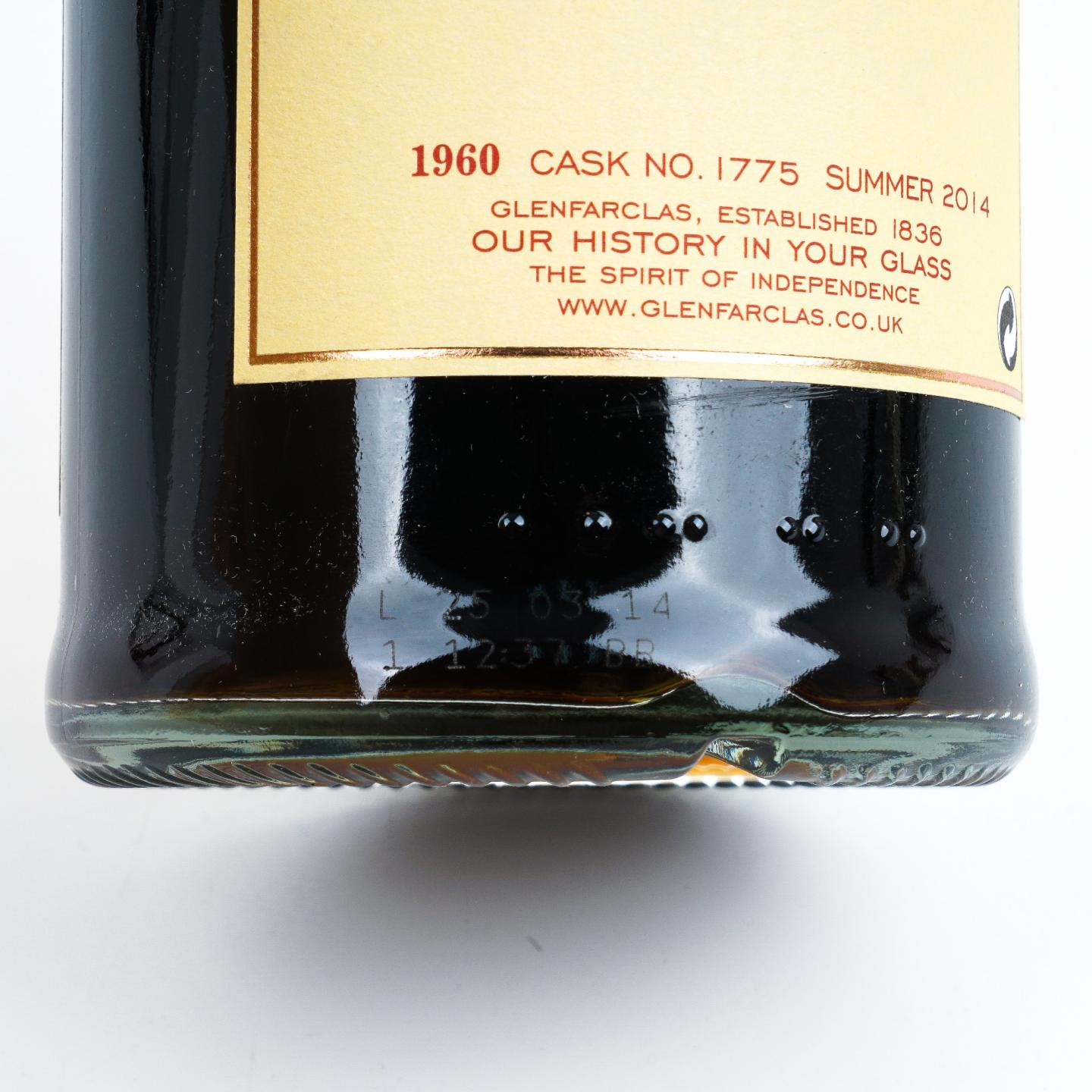 Glenfarclas 格兰花格 1960-2014 家族桶 雪莉桶#1775
