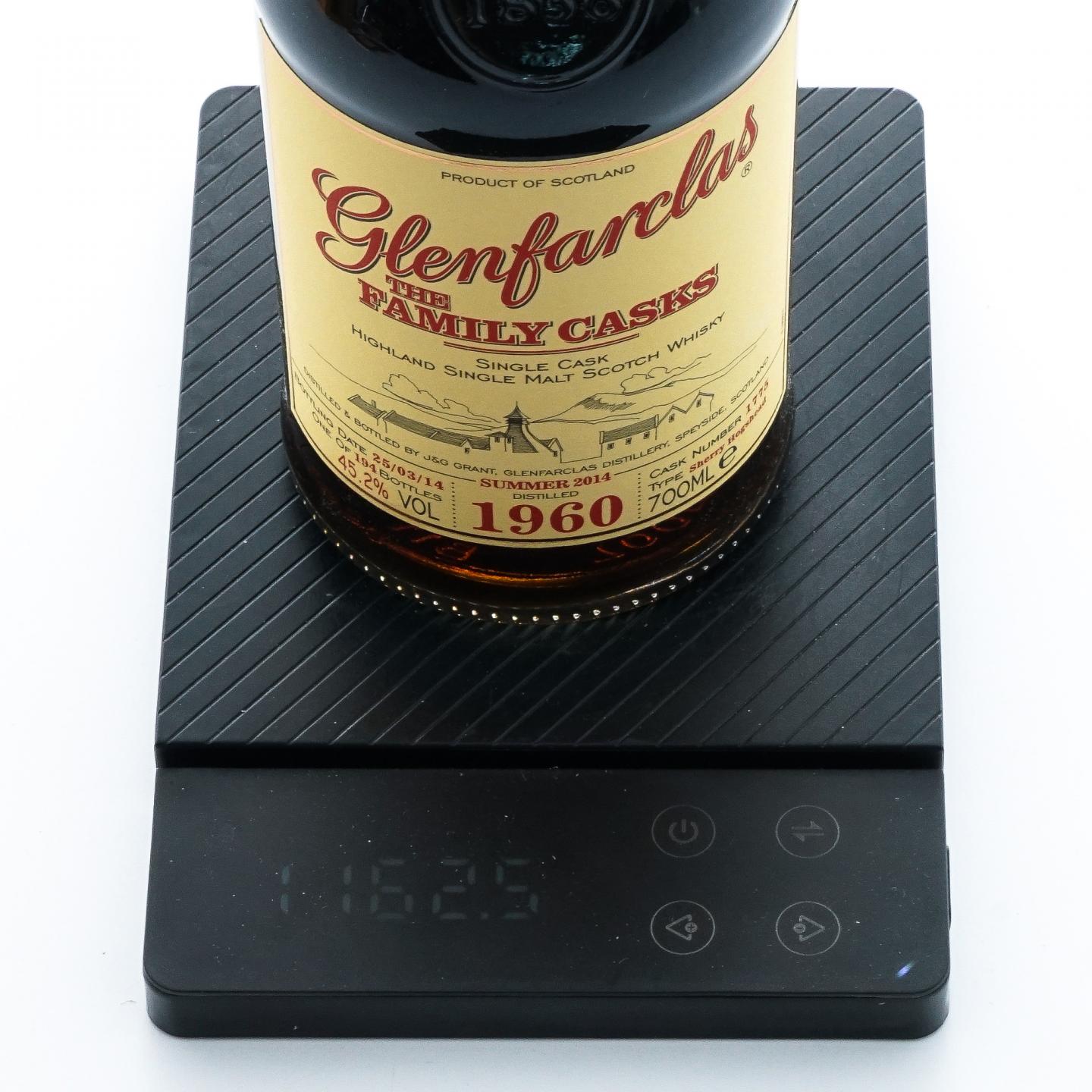 Glenfarclas 格兰花格 1960-2014 家族桶 雪莉桶#1775