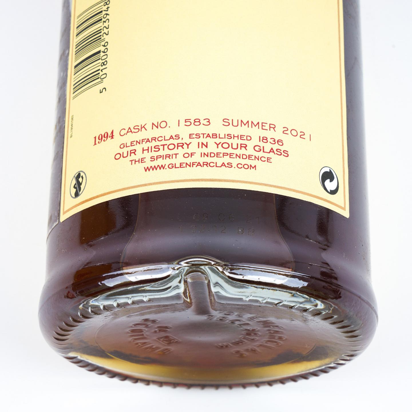 Glenfarclas 格兰花格 1994-2021 家族桶#1583