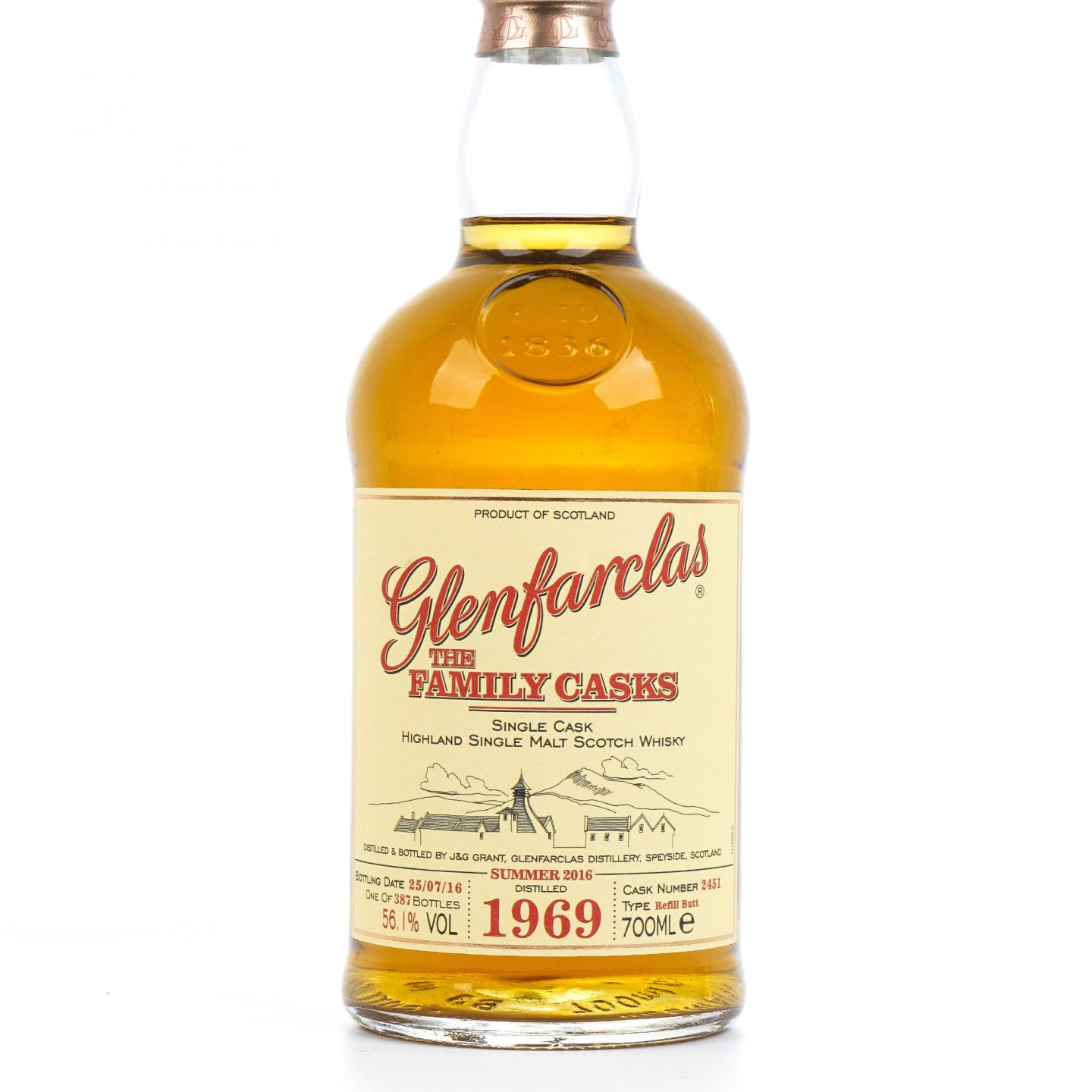 Glenfarclas 格兰花格 1969-2016 家族桶#2451