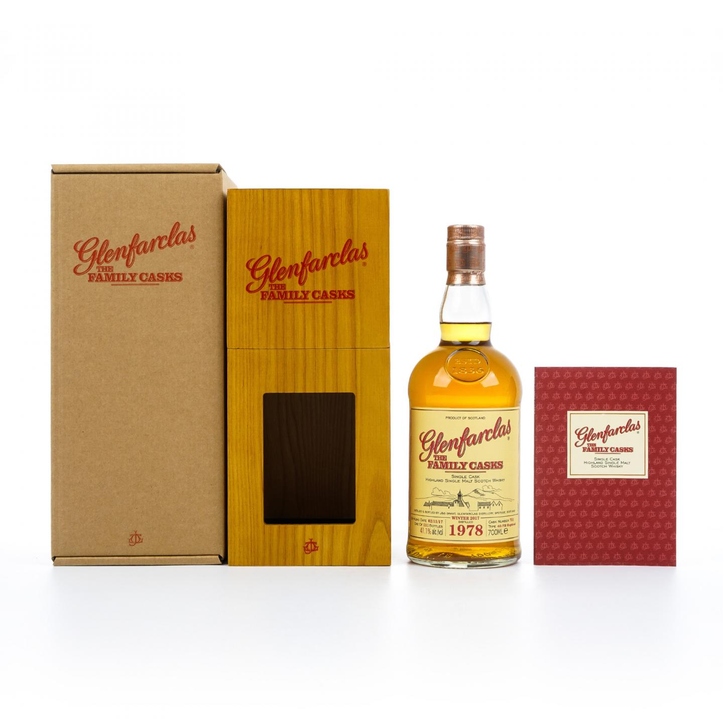 Glenfarclas 格兰花格 1978-2017 家族桶#751