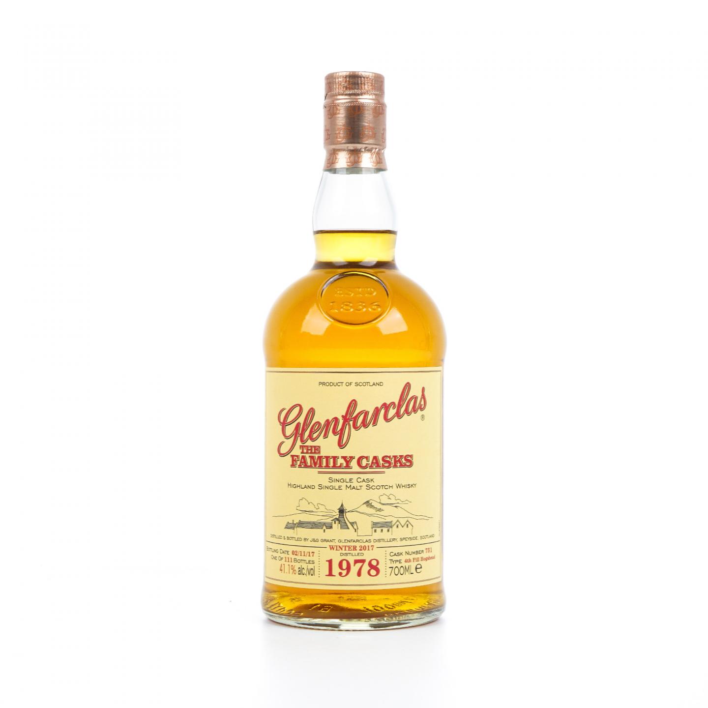 Glenfarclas 格兰花格 1978-2017 家族桶#751