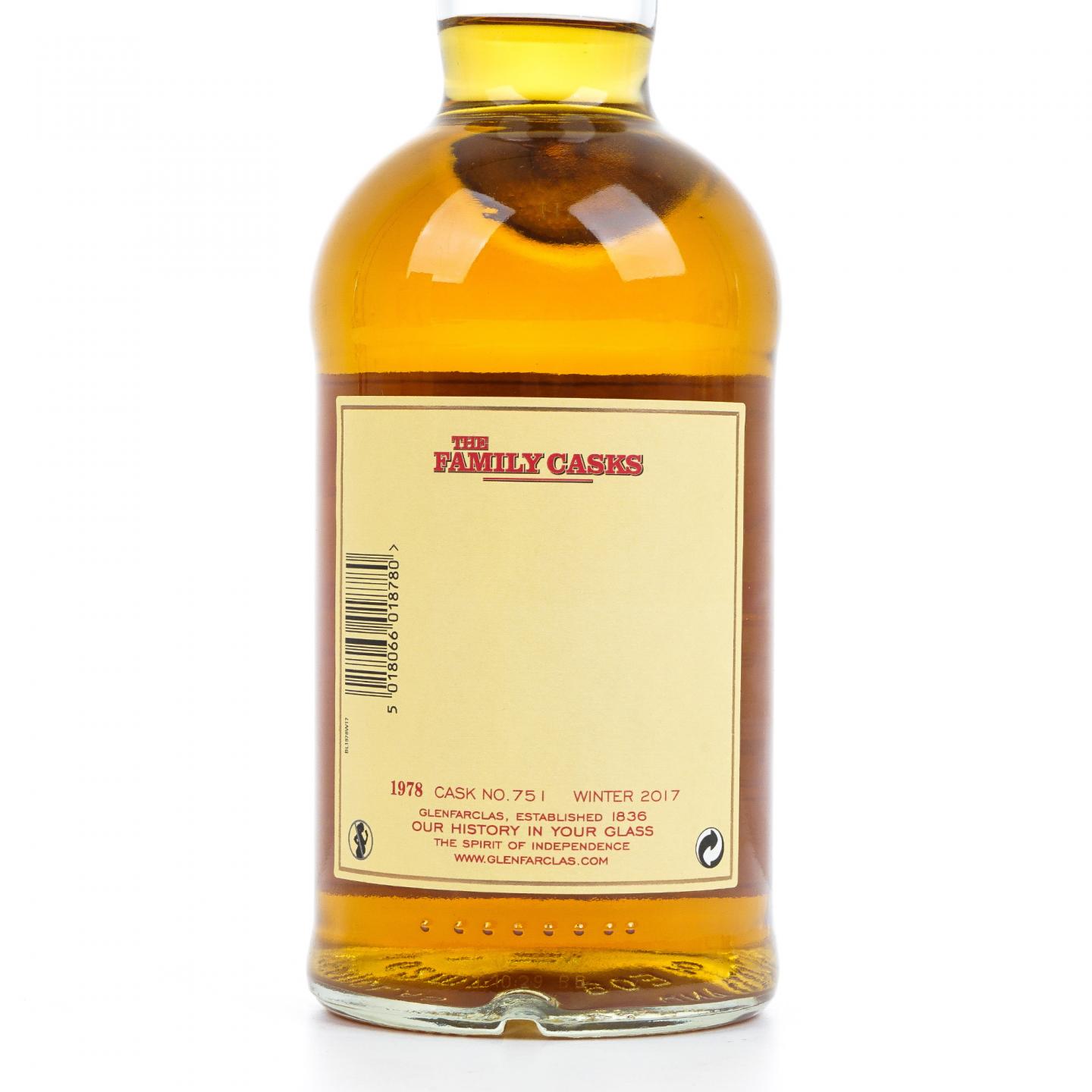 Glenfarclas 格兰花格 1978-2017 家族桶#751