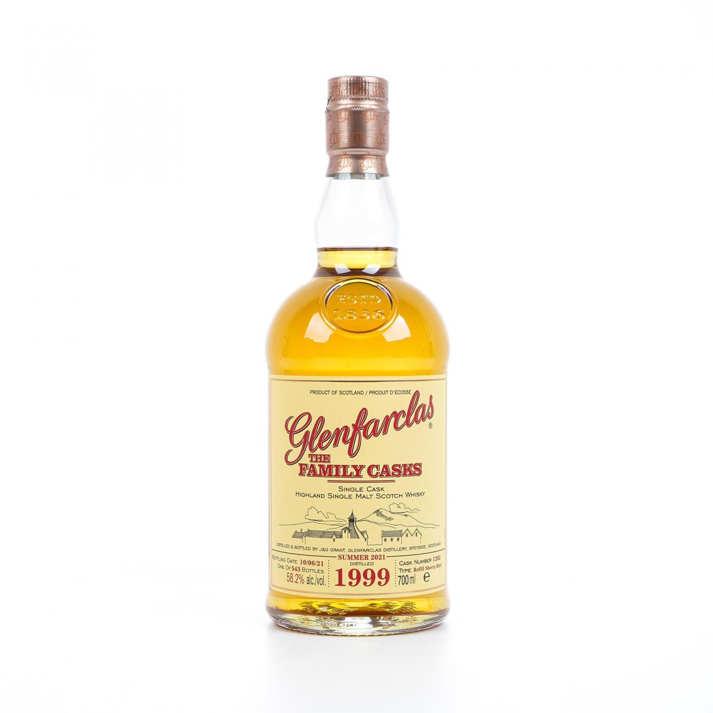 Glenfarclas 格兰花格 1999-2021 家族桶 雪莉桶#1202