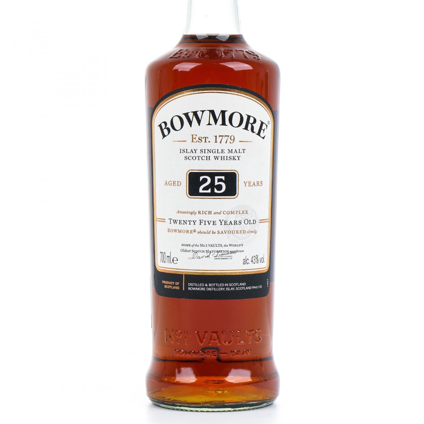 Bowmore 波摩 25年 礼盒 700ml