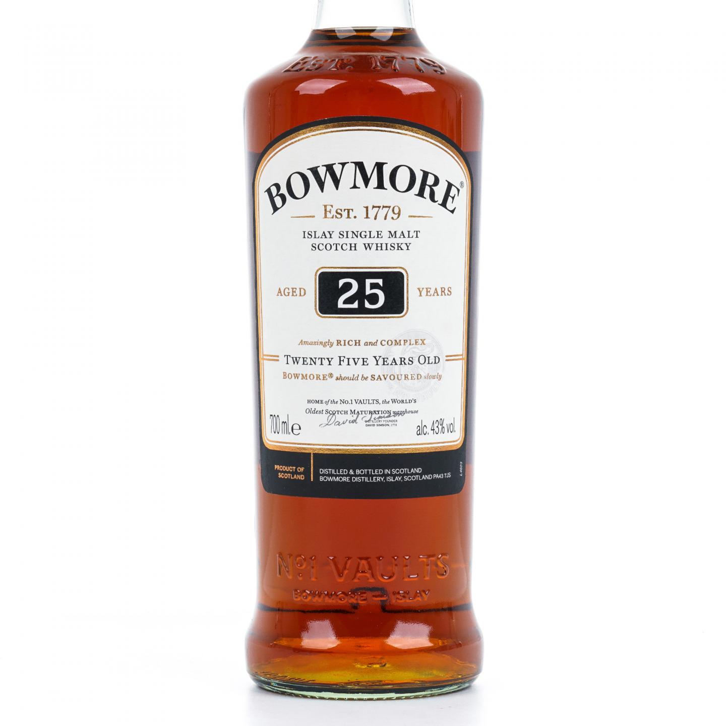 Bowmore 波摩 25年 单一麦芽 礼盒 43%Vol.