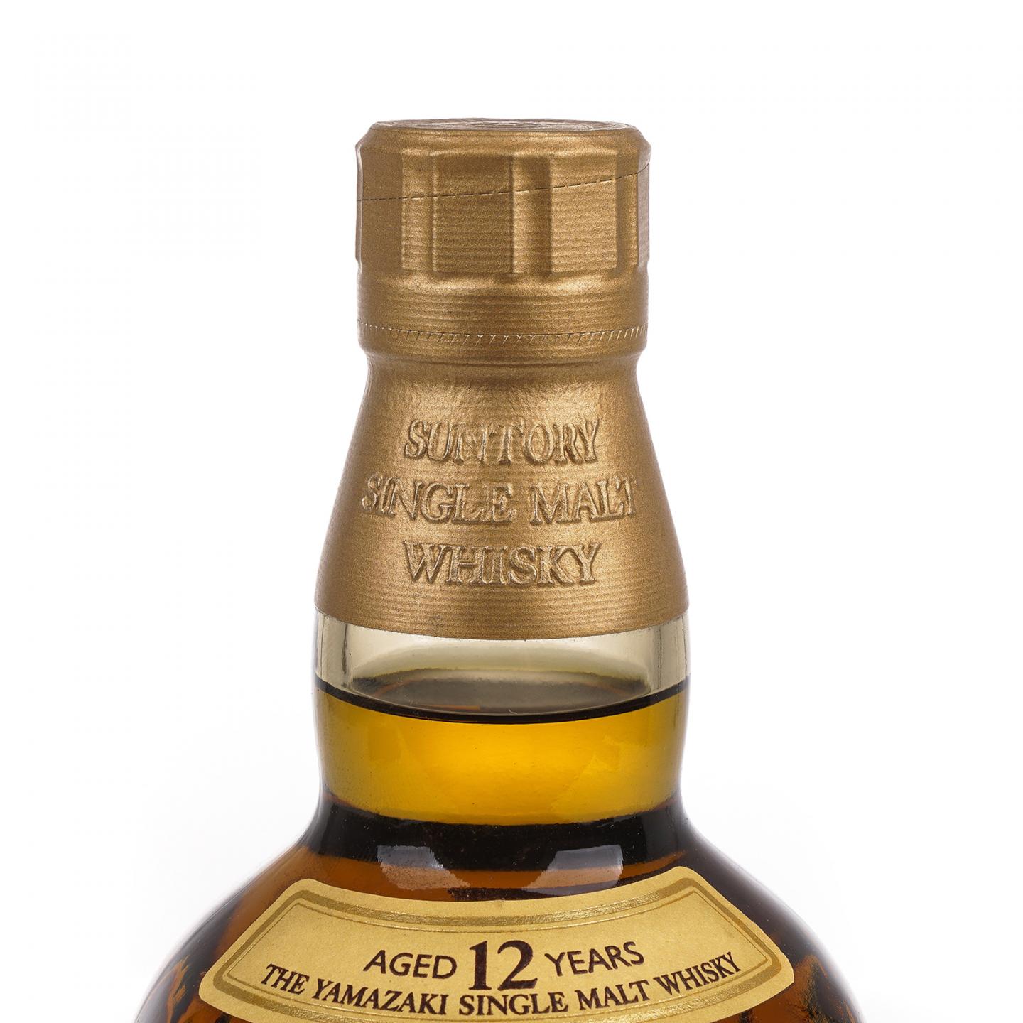 山崎 12年 Single Malt 金花盖