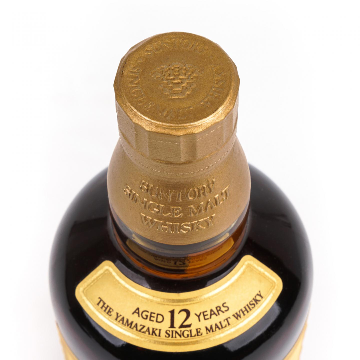 山崎 12年 Single Malt 金花盖