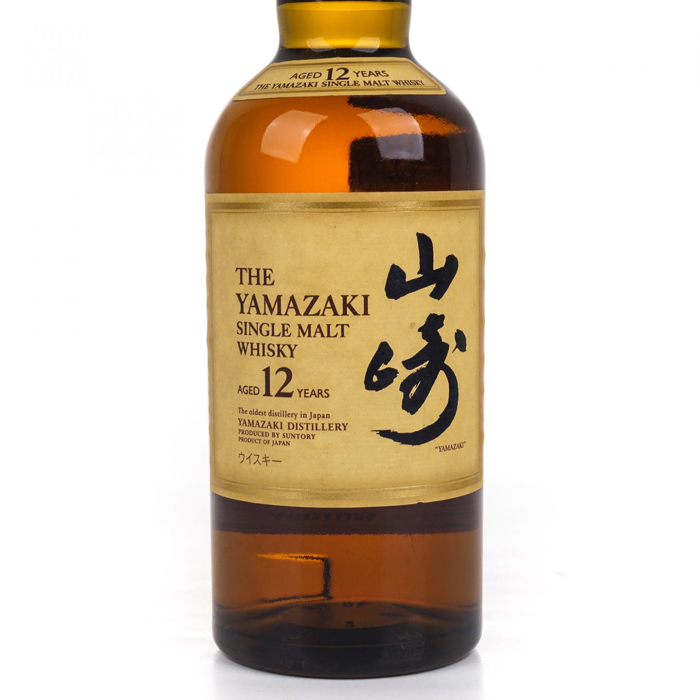 山崎 12年 Single Malt 金花盖