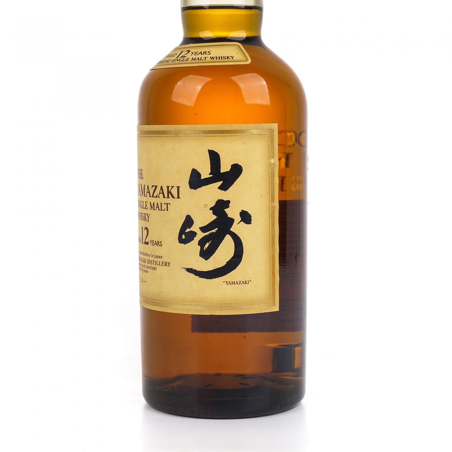 山崎 12年 Single Malt 金花盖