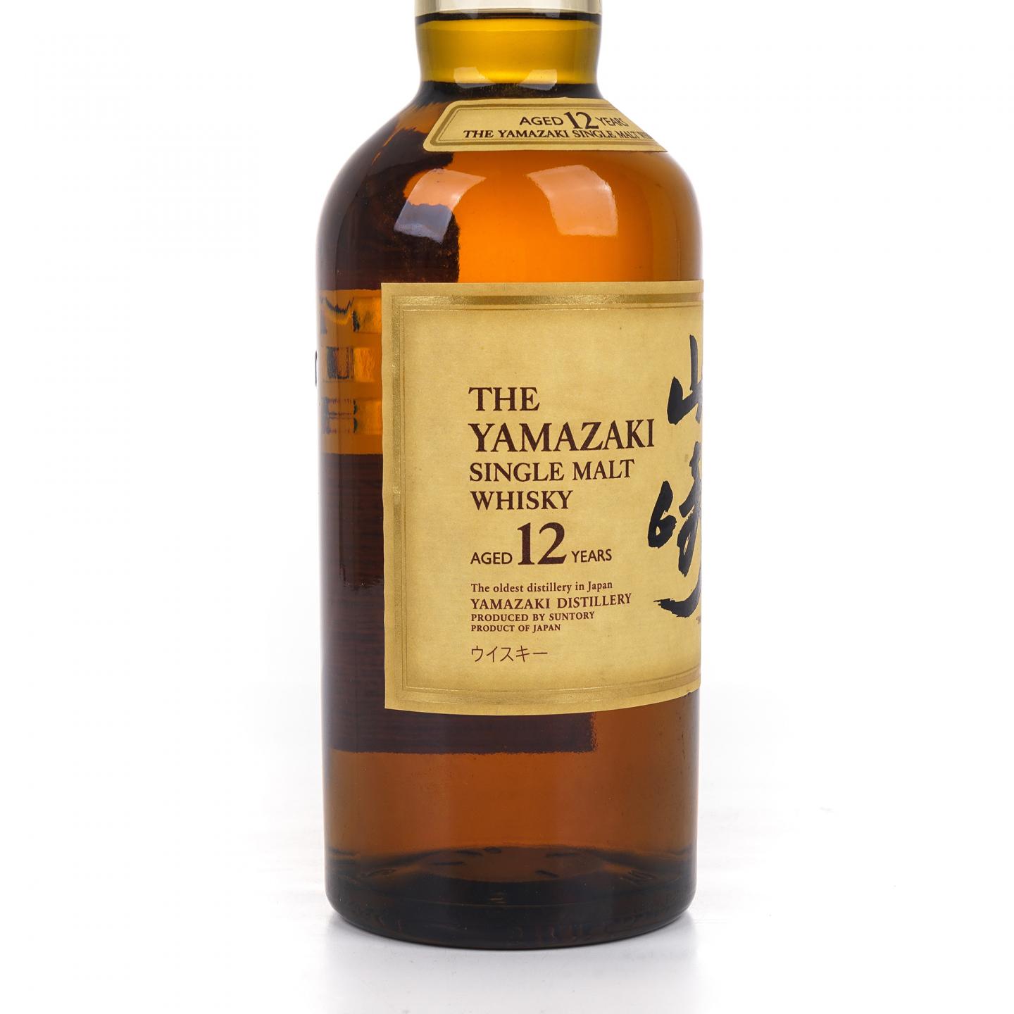 山崎 12年 Single Malt 金花盖