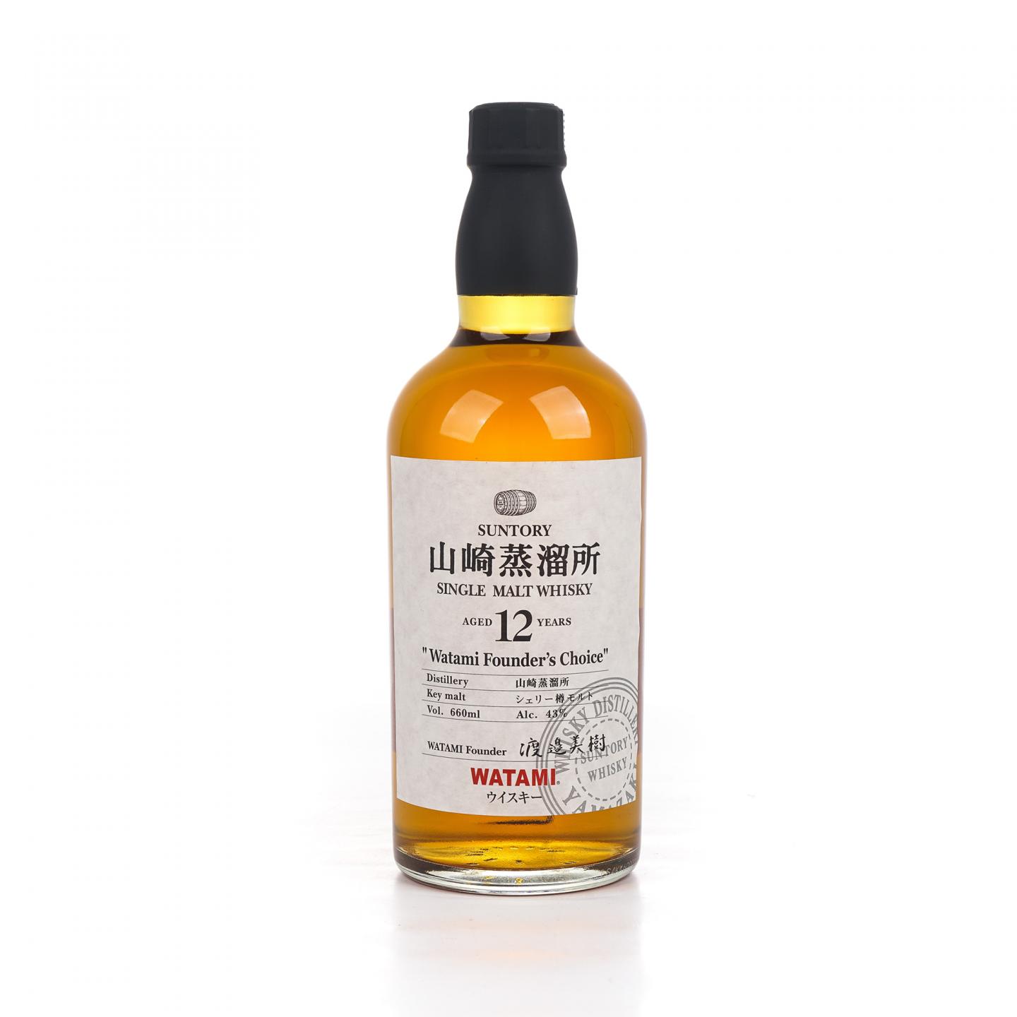 山崎 12年 渡边美树 Watami Founder’s Choice 660ML