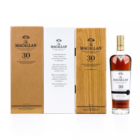 【附X光图】Macallan 麦卡伦 30年 2024 雪莉桶 黑腰带 木盒