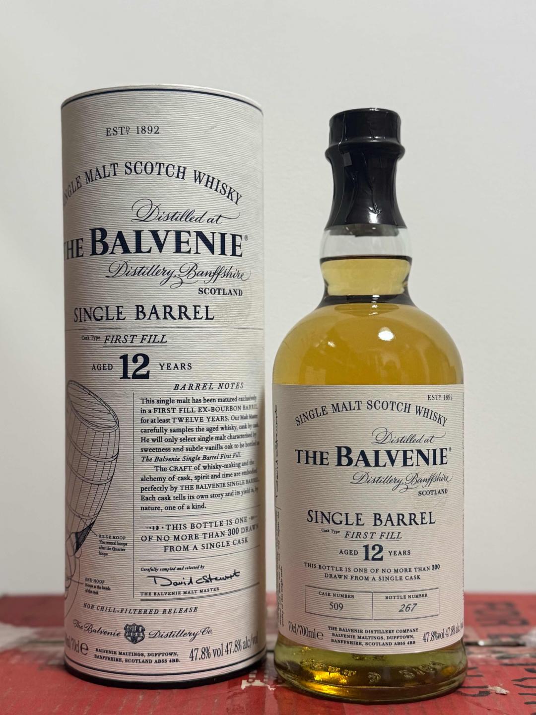 百富12年单桶 行货 性价比极高一款口粮