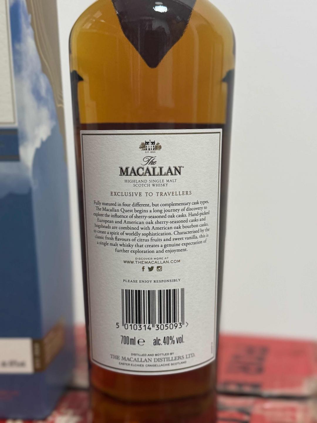 麦卡伦蓝天 系列版本 集邮收藏必备之一