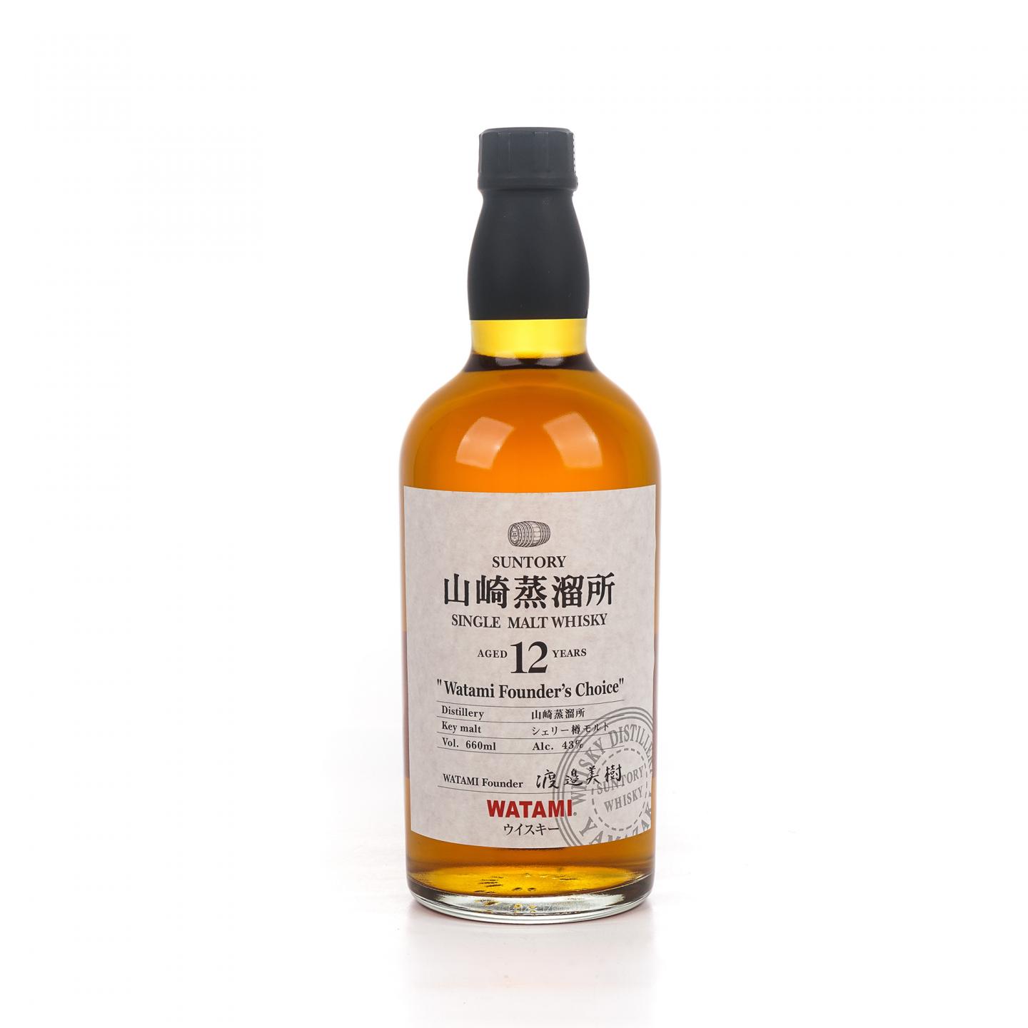 山崎 12年 渡边美树 Watami Founder’s Choice 660ml
