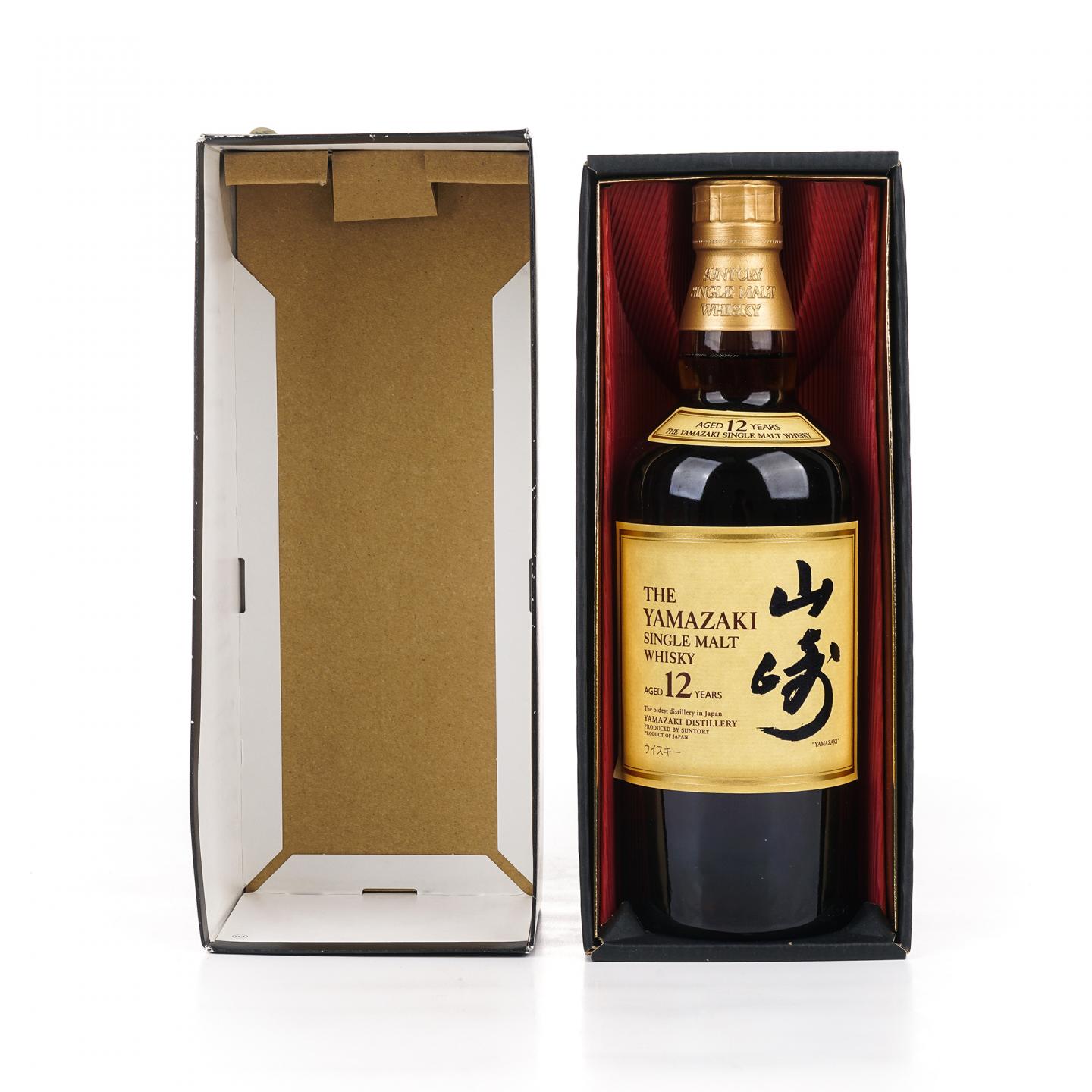 山崎 12年 Single Malt 金花盖 700ml