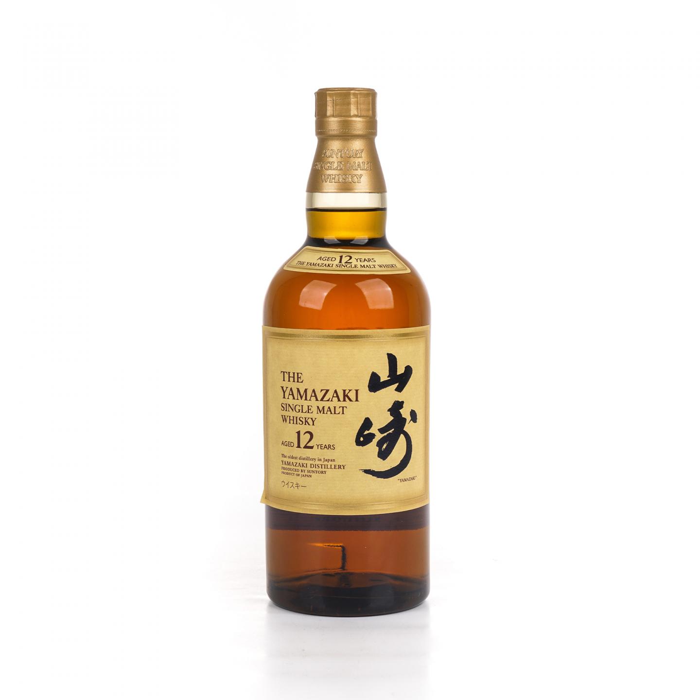 山崎 12年 Single Malt 金花盖 700ml
